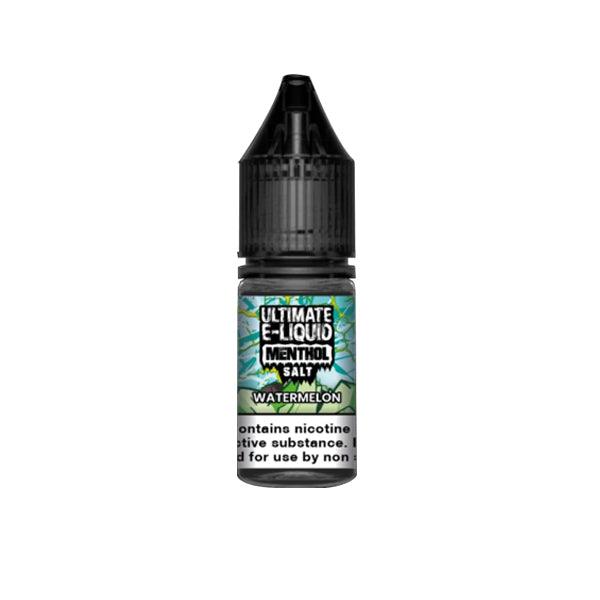 20mg Ultimate E-liquid Menthol Nic Salts 10ml (50VG/50PG) - Online Vape Shop