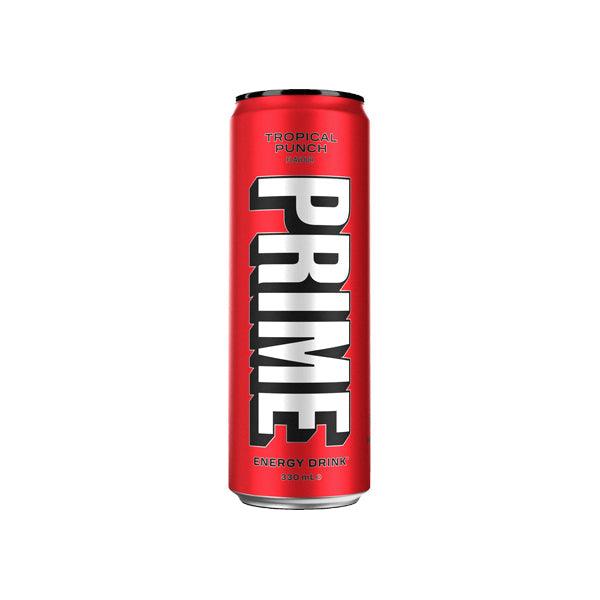PRIME Energy USA Tropical Punch Drink Can 355ml - Online Vape Shop
