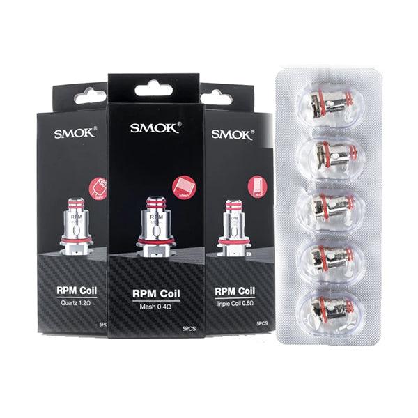 Smok RPM Replacement Coils - 0.6Ω/0.4Ω/1.2Ω/1.0Ω - Online Vape Shop
