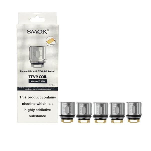 Smok TFV9 Replacement Mesh Coil 0.15ohms - Online Vape Shop