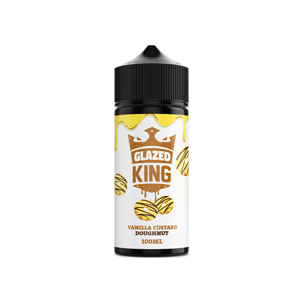 Glazed King 100ml Shortfill 0mg (70VG/30PG) - Online Vape Shop