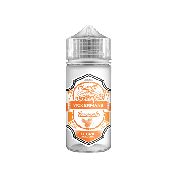 Vickermans Lemonade 100ml Shortfill 0mg (70VG/30PG) - Online Vape Shop