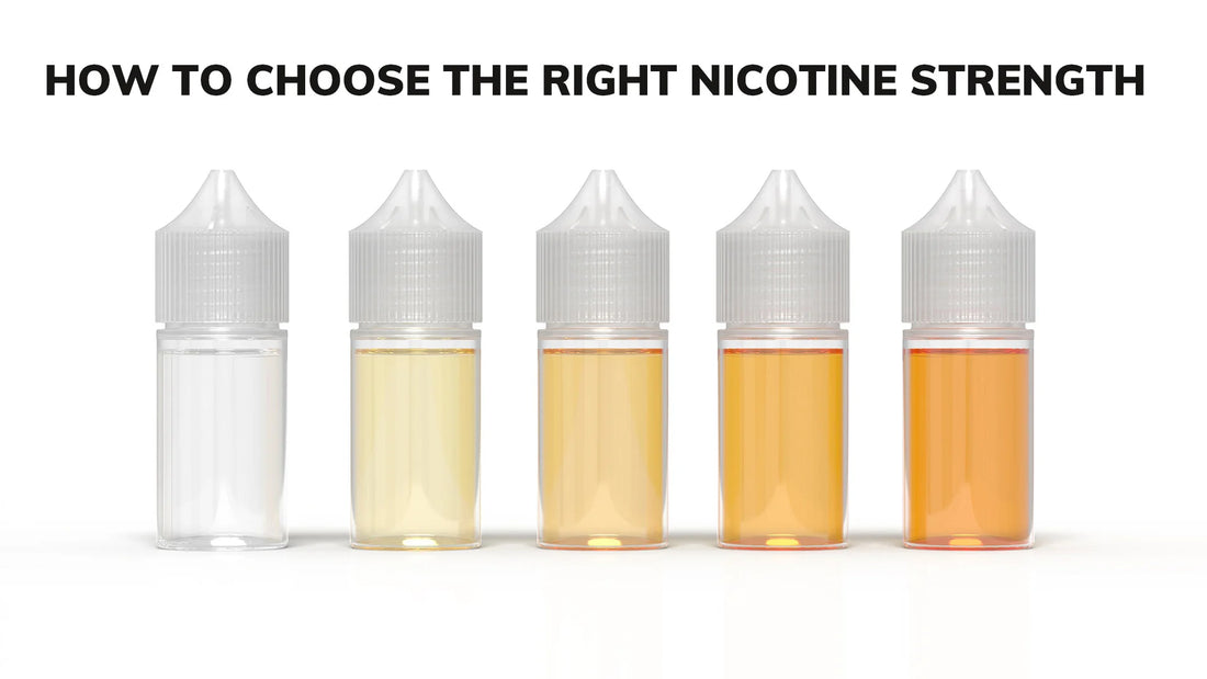 Understanding Nicotine Strengths: Choosing the Right E-Liquid for Your Needs