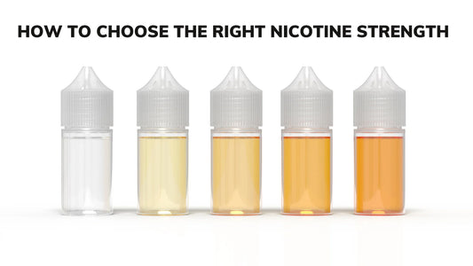 Understanding Nicotine Strengths: Choosing the Right E-Liquid for Your Needs