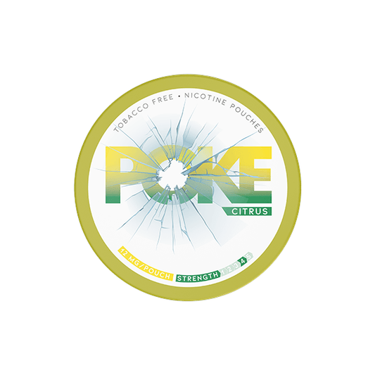12mg Poke Citrus Nicotine Pouches - 20 Pouches - Online Vape Shop