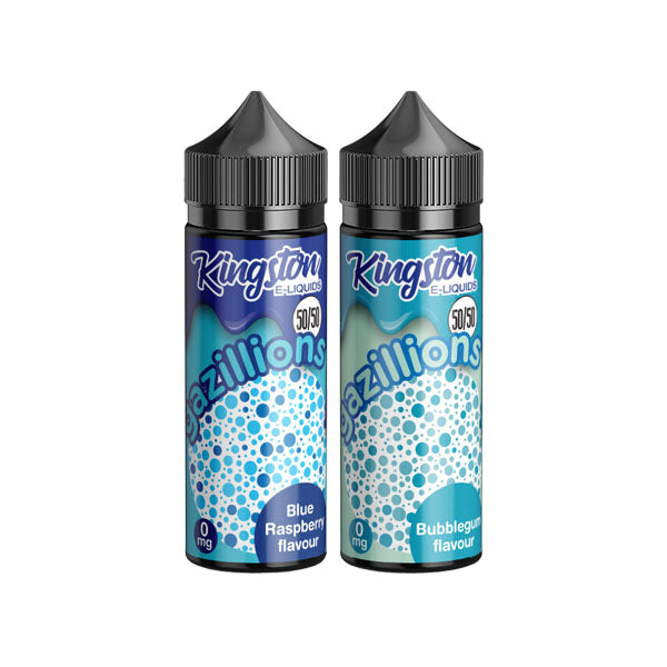 Kingston Gazillions Shortfill E-Liquid 120ml (50/50 VG/PG) - 0mg