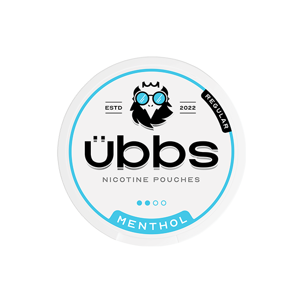 Übbs Menthol Regular Strength - 20 Nicotine Pouches - 6mg