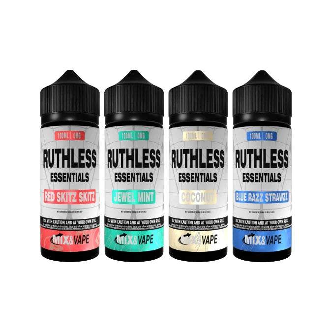 Ruthless Essentials Shortfill E - Liquid 100ml (60/40 VG/PG) - 0mg