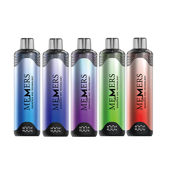 5 x Memers Wukong V10000 Prefilled Pod Vape Kit 10000 Puffs - - 20mg