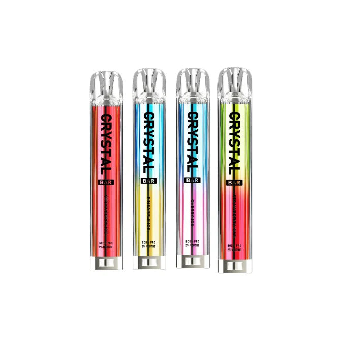 Crystal Bar Original 600 Prefilled Pod Vape Kit - 20mg