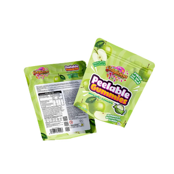 Jellylicious Peelable Green Apple Gummies