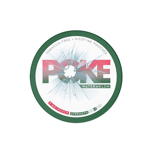9mg Poke Watermelon Nicotine Pouches - 20 Pouches - Online Vape Shop