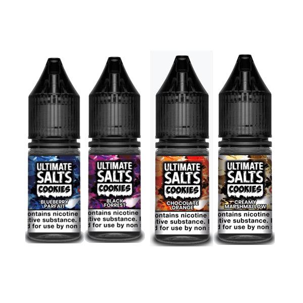 10mg Ultimate Puff Salts Cookies 10ML Nic Salts (50VG/50PG) - Online Vape Shop