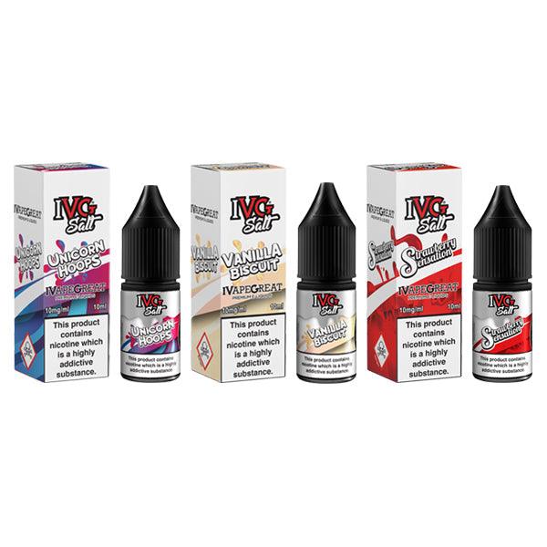 10mg I VG Salt 10ml Nic Salts (50VG/50PG) - Online Vape Shop