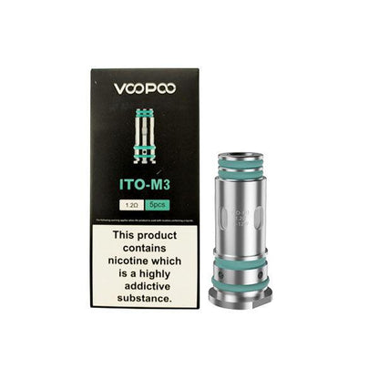 Voopoo ITO M Series Replacement Coils - 1.0Ω/1.2Ω/0.5Ω - Online Vape Shop