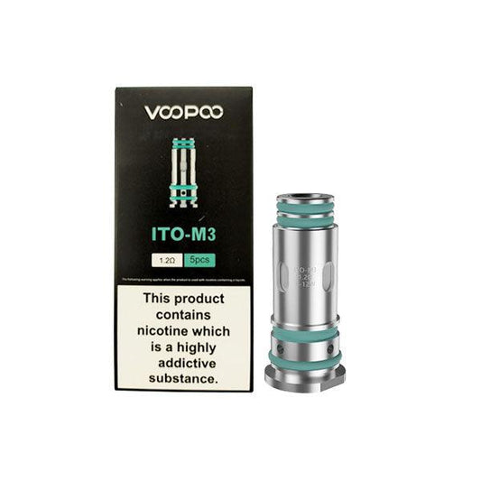 Voopoo ITO M Series Replacement Coils - 1.0Ω/1.2Ω/0.5Ω - Online Vape Shop