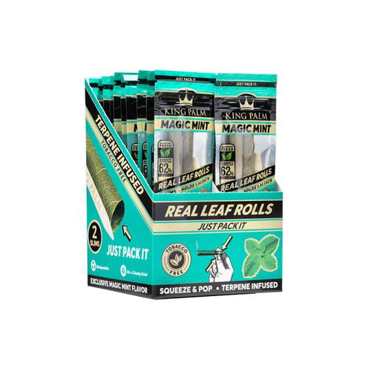 20 King Palm Flavoured Slim 1.5G Rolls - Display Pack - Online Vape Shop