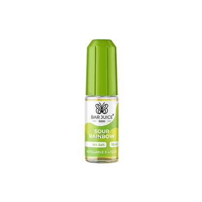 20 mg de jus de barre 5000 sels de nicotine 10 ml (40VG/60PG)