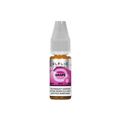 20mg ELFLIQ By Elf Bar 10ml Nic Salt (50VG/50PG) - Online Vape Shop