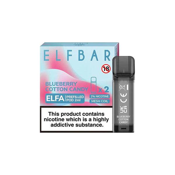 ELF Bar ELFA 20mg Replacement Prefilled Pods 2ml - Online Vape Shop