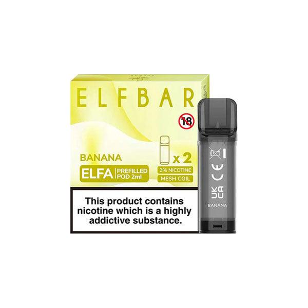 ELF Bar ELFA 20mg Replacement Prefilled Pods 2ml - Online Vape Shop