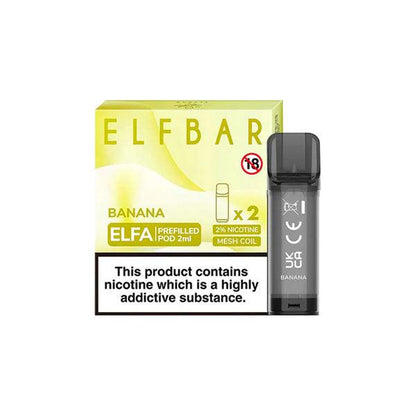 ELF Bar ELFA 20mg Replacement Prefilled Pods 2ml - Online Vape Shop