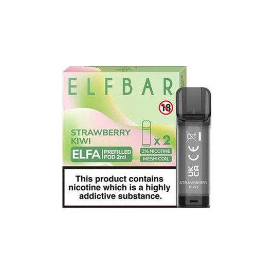 ELF Bar ELFA 20mg Replacement Prefilled Pods 2ml - Online Vape Shop