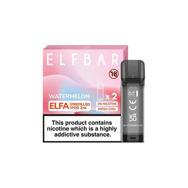 ELF Bar ELFA 20mg Replacement Prefilled Pods 2ml - Online Vape Shop