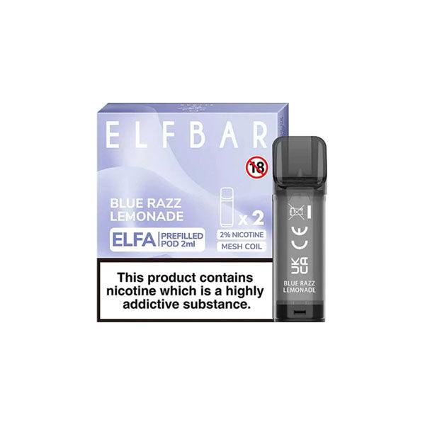 ELF Bar ELFA 20mg Replacement Prefilled Pods 2ml - Online Vape Shop