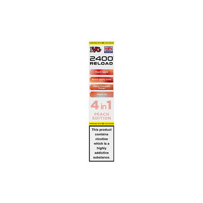 20mg IVG 2400 Reload Prefilled Pods 2ml 2400 Puffs - 4 Pcs