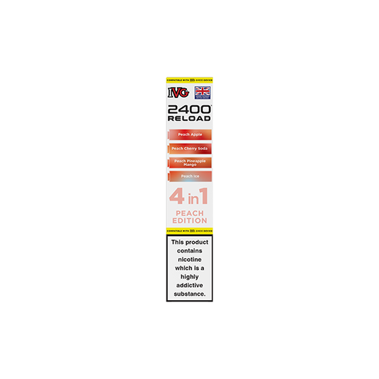 20mg IVG 2400 Reload Prefilled Pods 2ml 2400 Puffs - 4 Pcs