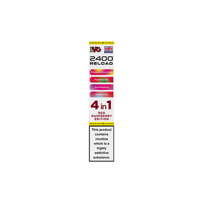 20mg IVG 2400 Reload Prefilled Pods 2ml 2400 Puffs - 4 Pcs
