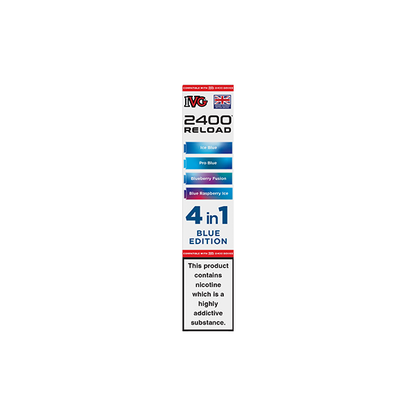 20mg IVG 2400 Reload Prefilled Pods 2ml 2400 Puffs - 4 Pcs