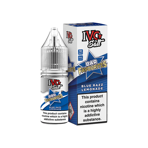 20mg I VG Bar Favourites 10ml Nic Salts (50VG/50PG) - Online Vape Shop
