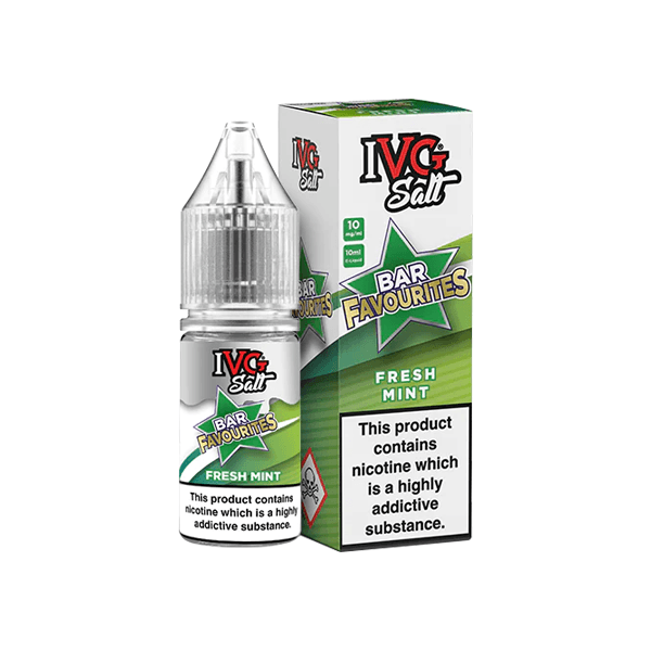20mg I VG Bar Favourites 10ml Nic Salts (50VG/50PG) - Online Vape Shop