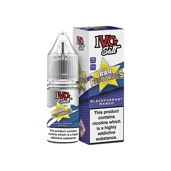 20mg I VG Bar Favourites 10ml Nic Salts (50VG/50PG) - Online Vape Shop