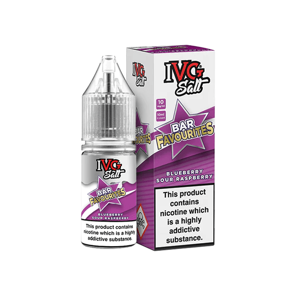 20mg I VG Bar Favourites 10ml Nic Salts (50VG/50PG) - Online Vape Shop