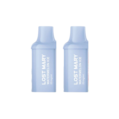 20mg Lost Mary BM600 Prefilled Replacement Pods 1200 Puffs - 2 Pcs
