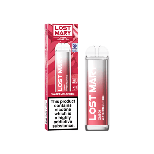 20mg ELF Bar Lost Mary QM600 Disposable Vape Device 600 Puffs - Online Vape Shop