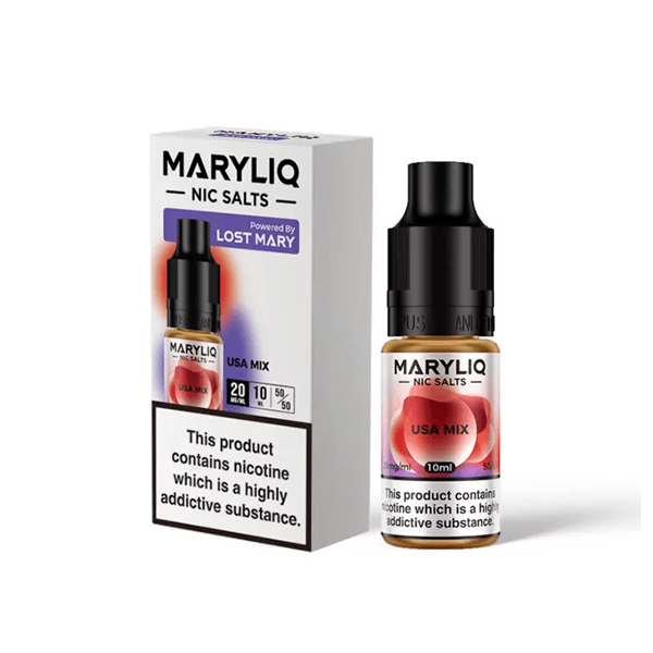 20 mg MARYLIQ Nic Salt de Lost Mary 10 ml (50VG/50PG)