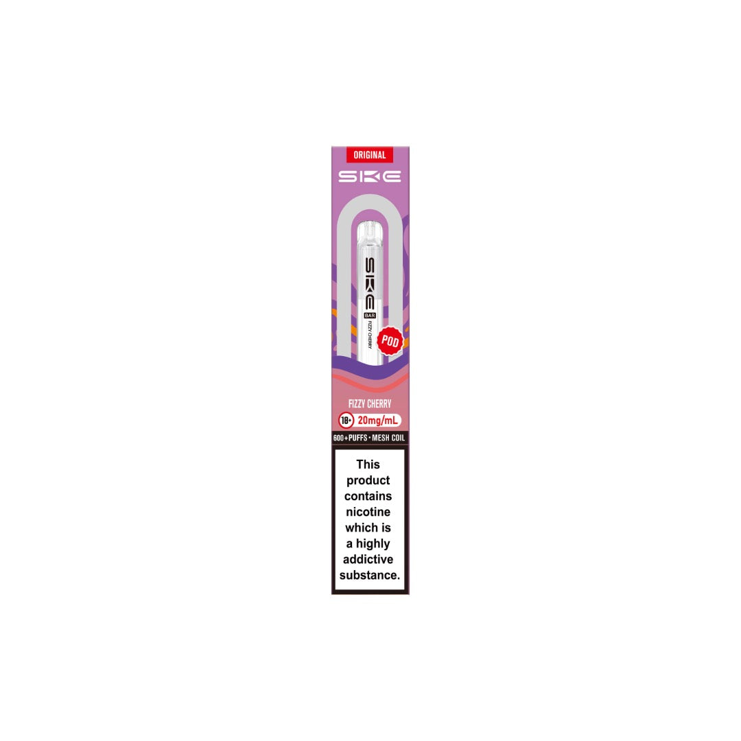20mg SKE Bar 600 Replacement Prefilled Pods - 2 Pcs