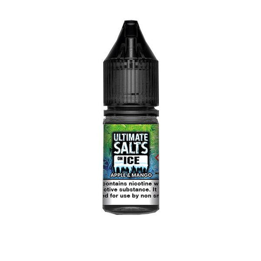 20mg Ultimate Puff Salts On Ice 10ml Flavoured Nic Salts (50VG/50PG) - Online Vape Shop