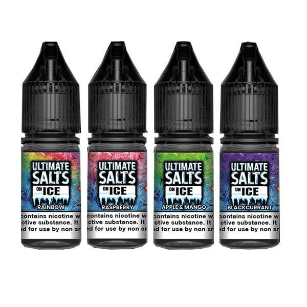 20mg Ultimate Puff Salts On Ice 10ml Flavoured Nic Salts (50VG/50PG) - Online Vape Shop