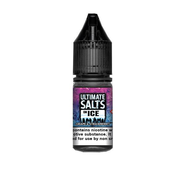 20mg Ultimate Puff Salts On Ice 10ml Flavoured Nic Salts (50VG/50PG) - Online Vape Shop