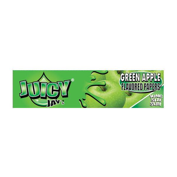 24 Juicy Jay King Size Flavoured Slim Rolling Paper - Full Box - Online Vape Shop