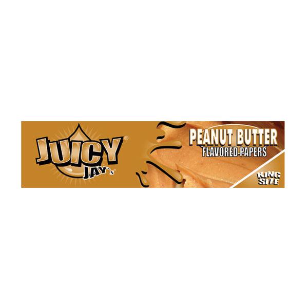 24 Juicy Jay King Size Flavoured Slim Rolling Paper - Full Box - Online Vape Shop