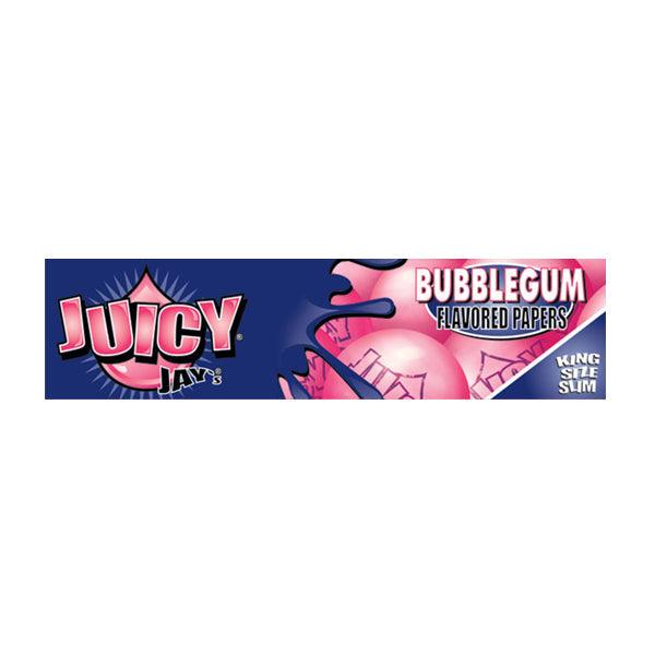 24 Juicy Jay King Size Flavoured Slim Rolling Paper - Full Box - Online Vape Shop