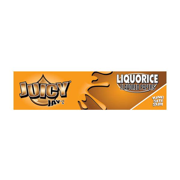 24 Juicy Jay King Size Flavoured Slim Rolling Paper - Full Box - Online Vape Shop