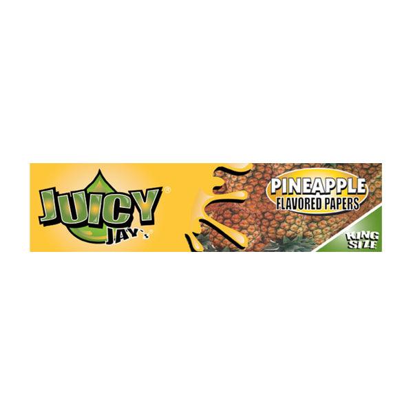 24 Juicy Jay King Size Flavoured Slim Rolling Paper - Full Box - Online Vape Shop