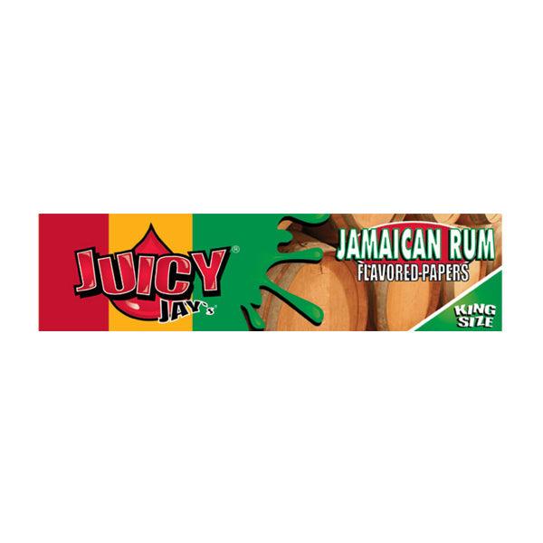 24 Juicy Jay King Size Flavoured Slim Rolling Paper - Full Box - Online Vape Shop
